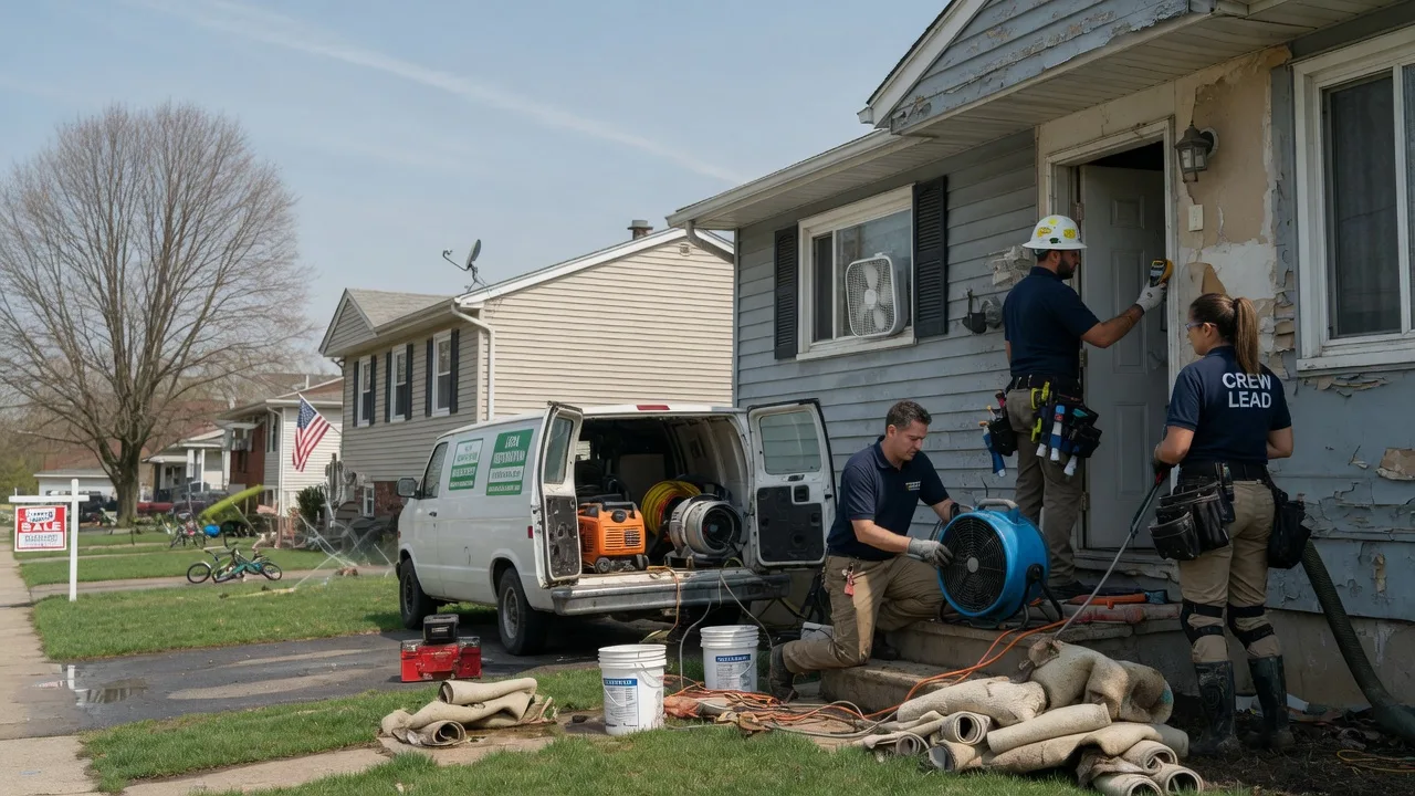 Flood Cleanup in Blaine, OH near me
